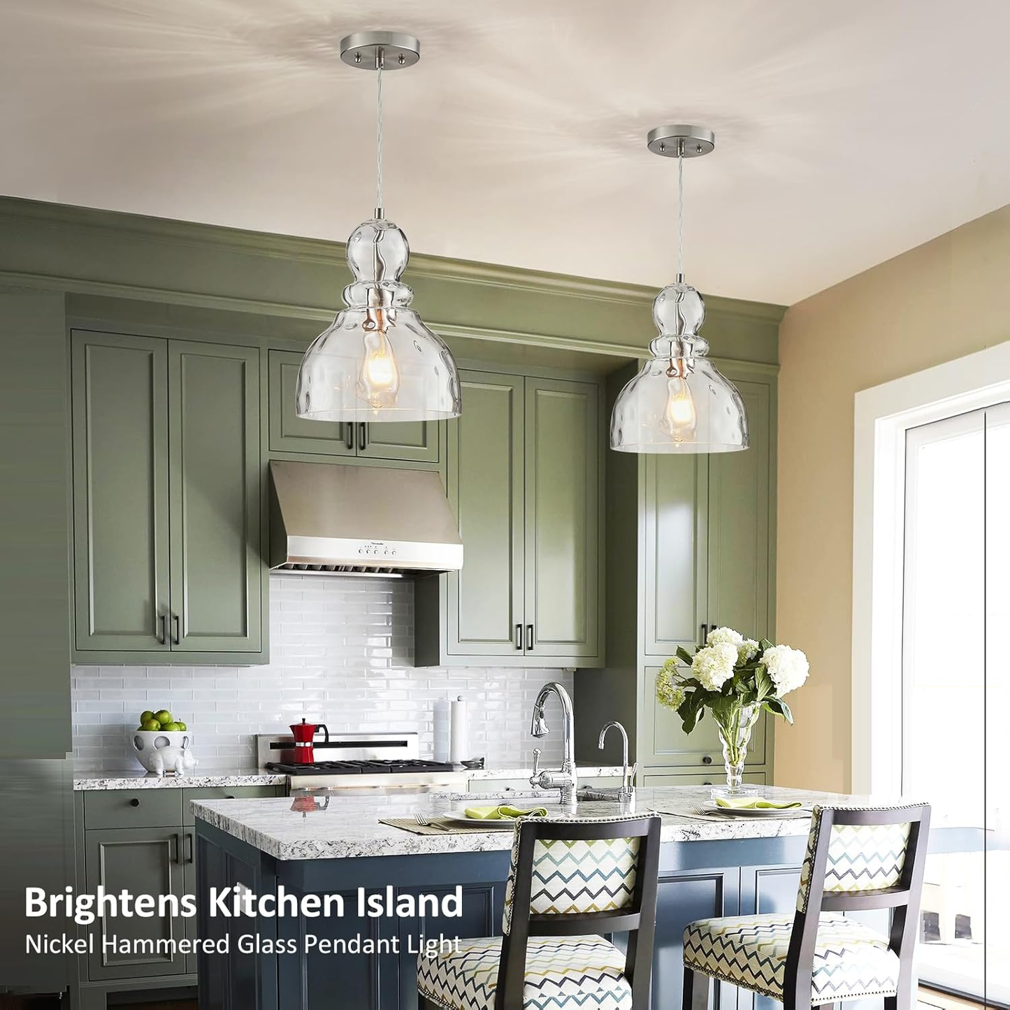 Glass Pendant Light LL4018P