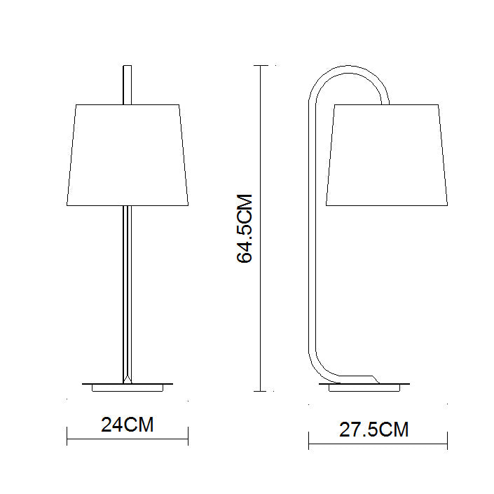 Stainless Steel Table Lamp