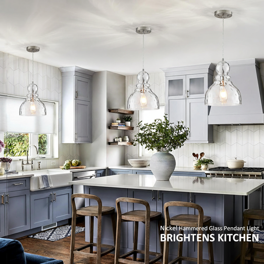 Glass Pendant Light LL4018P